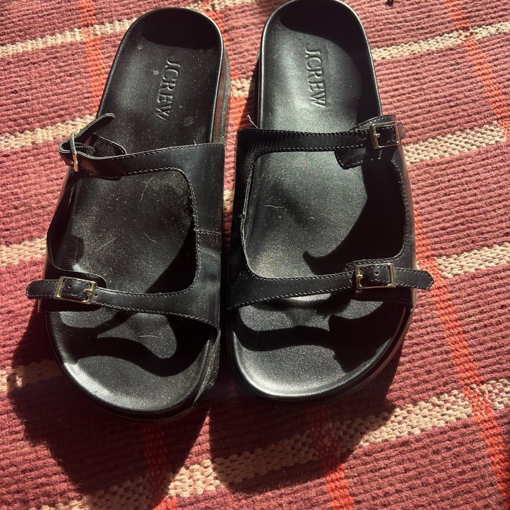 J.Crew Colbie Buckle Sandals